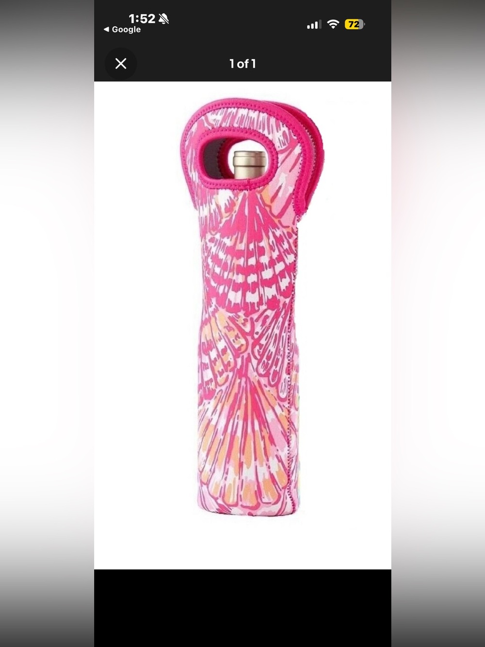 Lilly Pulitzer wine beverage holder